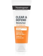 Neutrogena Clear & Defend 0.5% Salicylic Acid хидратиращ крем не съдържа олио 50 мл.