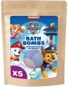 Nickelodeon Paw Patrol Bath Bomb бомбичка за вана смес за деца Universal 5x50 гр.
