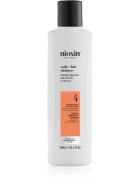 Nioxin System 4 Scalp + Hair Shampoo нежен шампоан за боядисана и увредена коса 300 мл.