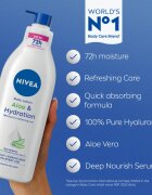 Nivea Aloe & Hydration хидратиращо мляко за тяло с алое вера 625 мл.