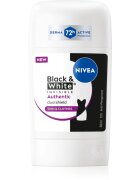 Nivea Black & White Authentic твърд антиперспирант 72 ч. 50 мл.