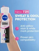 Nivea Black & White Invisible Clear антиперспирант-спрей изгодна опаковка