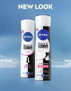 Nivea Black & White Invisible Clear антиперспирант-спрей за жени 200 мл.