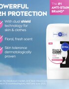 Nivea Black & White Invisible Clear твърд антиперспирант 50 мл.