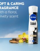 Nivea Black & White Invisible Silky Smooth антиперспирант-спрей за жени 200 мл.