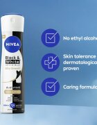 Nivea Black & White Invisible Silky Smooth антиперспирант-спрей за жени 200 мл.