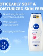 Nivea Care & Relax пяна за вана и душ гел 2 в 1 750 мл.