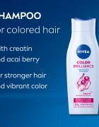 Nivea Color Brilliance грижовен шампоан за боядисана коса 400 мл.