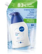 Nivea Creme Soft течен сапун пълнител 500 мл.