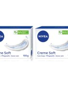 Nivea Creme Soft твърд сапун изгодна опаковка