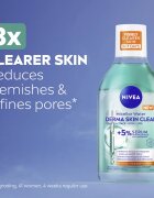Nivea Derma Skin Clear почистваща мицеларна вода против несъвършенства на кожата 400 мл.