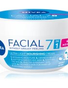 Nivea Facial Nourishing лек крем за подхранване и хидратация 7 в 1 100 мл.