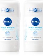 Nivea Fresh Natural дезодорант стик изгодна опаковка