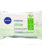 Nivea Intimo Aloe кърпички за интимна хигиена 15 бр.