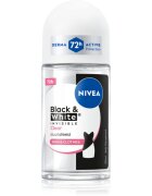 Nivea Invisible Black & White Clear рол-он и антиперспирант за жени 50 мл.
