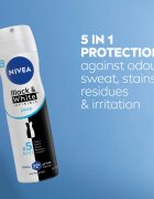 Nivea Invisible Black & White Pure антиперспирант дезодорант срещу бели и жълти петна 150 мл.