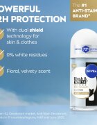 Nivea Invisible Black & White Silky Smooth рол-он и антиперспирант за жени 50 мл.