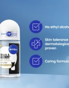 Nivea Invisible Black & White Silky Smooth рол-он и антиперспирант за жени 50 мл.