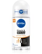 Nivea Invisible Black & White Ultimate Impact рол-он и антиперспирант за жени 50 мл.