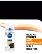 Nivea Invisible Black & White Ultimate Impact рол-он и антиперспирант за жени 50 мл.