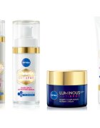 Nivea Luminous комплект за освежаване и изглаждане на кожата
