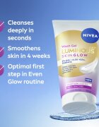 Nivea Luminous Skin Glow почистващ гел за лице за озаряване на лицето 150 мл.