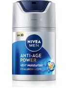 Nivea MEN Anti-Age Power интензивен хидратиращ крем против бръчки SPF 30 50 мл.