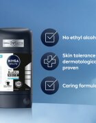 Nivea MEN Black & White Invisible Fresh твърд антиперспирант за мъже 50 мл.