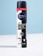 Nivea MEN Black & White Invisible Original антиперспирант-спрей изгодна опаковка