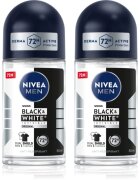 Nivea MEN Black & White Invisible Original рол-он и антиперспирант изгодна опаковка
