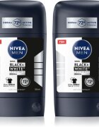 Nivea MEN Black & White Invisible Original твърд антиперспирант изгодна опаковка