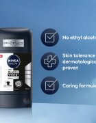 Nivea MEN Black & White Invisible Original твърд антиперспирант за мъже 50 мл.