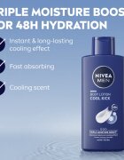 Nivea MEN Cool Kick хидратиращо мляко за тяло 400 мл.