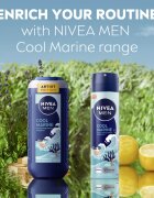 Nivea MEN Cool Marine антиперспирант-спрей 150 мл.