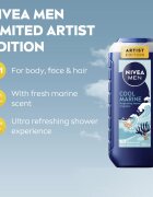 Nivea MEN Cool Marine душ гел за тяло и коса 250 мл.