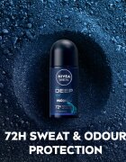 Nivea MEN Deep Beat рол-он и антиперспирант 72 ч. за мъже 50 мл.