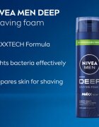 Nivea MEN Deep пяна за бръснене за мъже 200 мл.