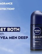 Nivea MEN Deep рол-он и антиперспирант за мъже 50 мл.