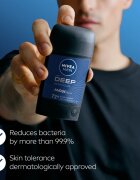 Nivea MEN Deep твърд антиперспирант за мъже Black Carbon Dark Wood 50 мл.