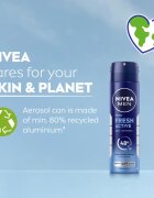 Nivea MEN Fresh Active дезодорант в спрей за мъже 200 мл.