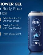 Nivea MEN Fresh Kick душ гел за мъже 250 мл.