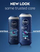Nivea MEN Fresh Relax релаксиращ душ гел за мъже 250 мл.