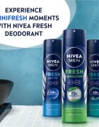 Nivea MEN Fresh Sensation антиперспирант-спрей 72 ч. за мъже 150 мл.
