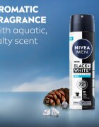 Nivea Men Invisible Black & White антиперспирант-спрей Fresh 150 мл.