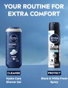 Nivea Men Invisible Black & White антиперспирант-спрей Fresh 150 мл.