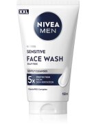 Nivea MEN Sensitive почистващ гел за чувствителна кожа на лицето 150 мл.