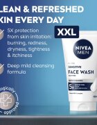 Nivea MEN Sensitive почистващ гел за чувствителна кожа на лицето 150 мл.