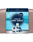 Nivea MEN Time to Feel Great подаръчен комплект за чувствителна кожа на лицето