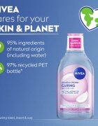 Nivea Micellar Caring нежна мицеларна вода 400 мл.
