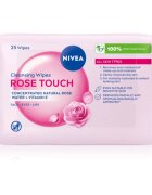Nivea Micellar Rose Touch почистващи мицеларни кърпички за лице 25 бр.